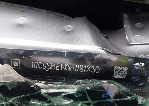 2019 Chevrolet Colorado Wt from USA, damaged, VIN 1GCGSBEN3K1181830